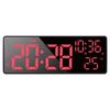 Temperature Alarm Clocks Date Display Table Clock New Digital LED Clocks  for Bedroom