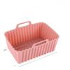 Multi-color Silicone Rectangular Air Fryer Trays for Various QT Air Fryers
