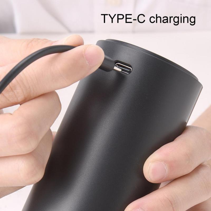 Instant Wine Aerator Rechargeable Electric Wine Aerator Dispenser Durable Decanter Usb Rechargeable Wine Pourer for Home Party