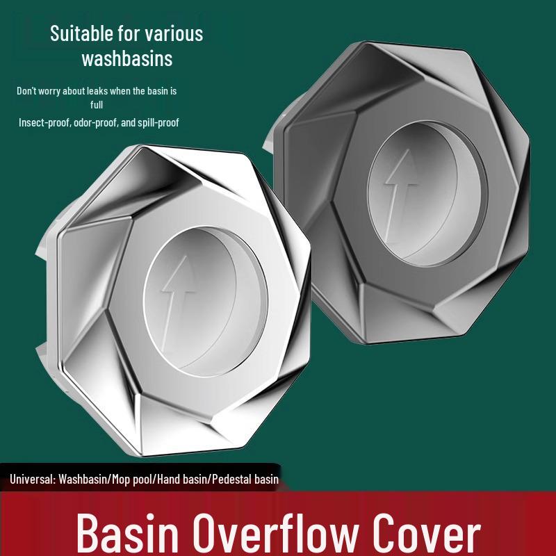 Гальванизированная крышка сливного отверстия раковины, устойчивая к запахам