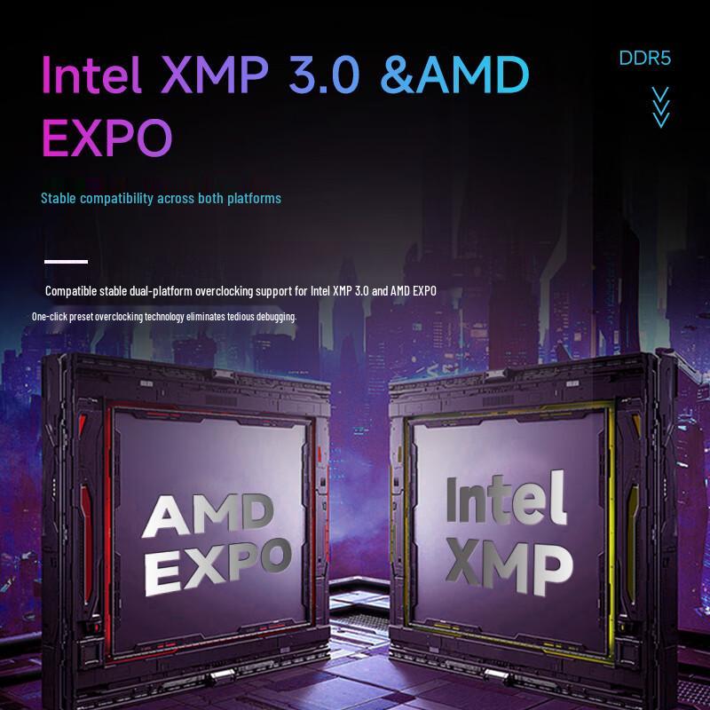 Комплект памяти KINGBANK DDR5 6000 МГц для настольных ПК