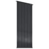 Garden Shed Anthracite Grey 103 x 74 x 200 cm Metal