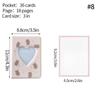 Mini Photo Album Kpop Korea Idol Star Chasing Binder Photocard Holder 3 Inch Love Heart Hollow Picture Storage Album Case