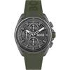 Мужские кварцевые часы Volane Grey Silicone/Rubber Green 1513952