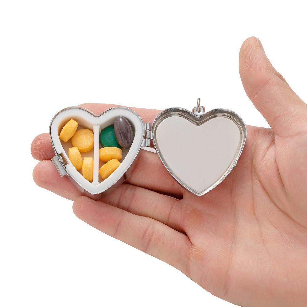 Candy Box Keyring Small Pill Box Portable Medicine Case New Medicine Organizer Container