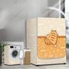 3 Sizes Waterproof Washing Machine Cover Home Polyester Roller Laundry Silver Coating Dustproof Case Cover S/M/L