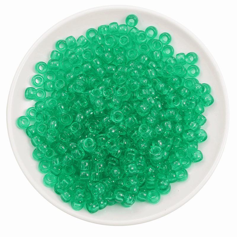 Акриловые бочкообразные бусины с большим отверстием 9x6 мм для изготовления браслетов своими руками