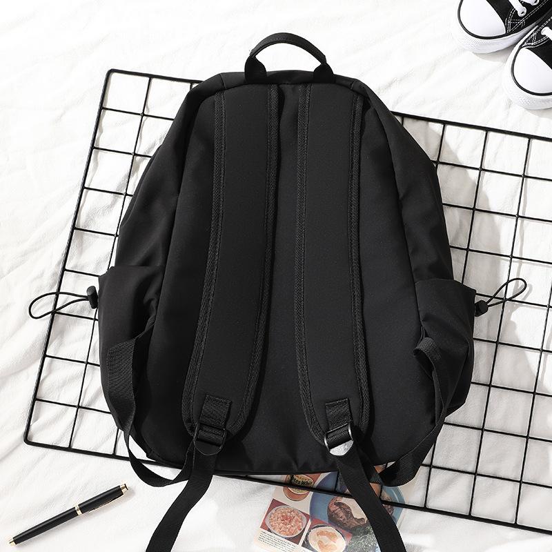 Backpack Male Female Junior High School High School College Student School Bag Large Capacity Backpack Commuter Travel Bag Leisure Travel