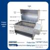 Commercial Automatic Electric Whole Lamb & Lamb Leg Roaster