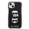 Etui do iPhone 13 mini Karl Lagerfeld Karl&Choupette Head Czarne