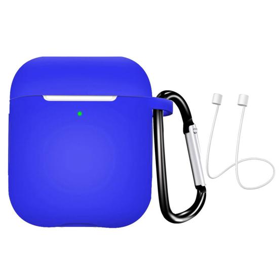 Силиконовый защитный чехол для мини-наушников с ремешком для Air-Pods 1 2