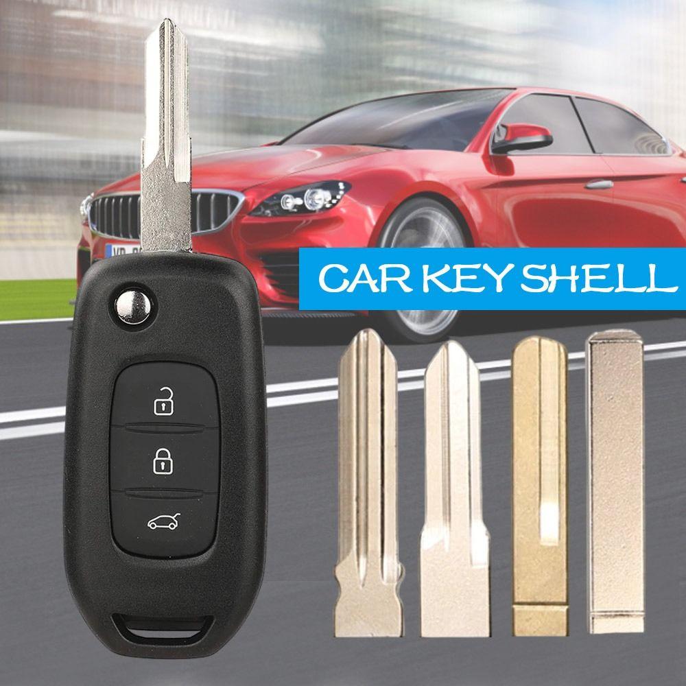Корпус автомобильного ключа с 3 кнопками для Renault/Kadjar/Captur/Symbol/Kaptur/Megane/Logan 2013-2018