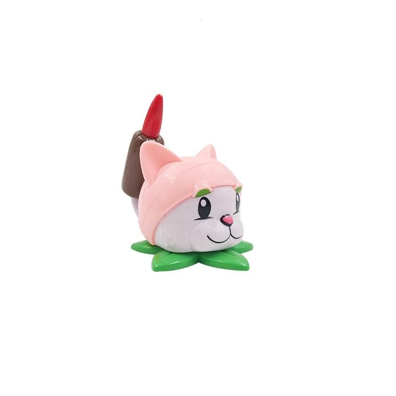 Растение против. Игрушечный автомат-пулемет для зомби, стреляющий горохом, васильковый набор аксессуаров, сумка