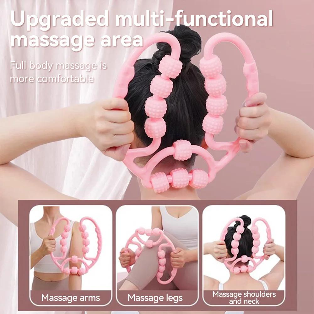 1 шт., мышечный валик, триггерная точка, массажный пенопластовый валик для ног, икр, рук, теннисный локоть, фасция, мышечный валик