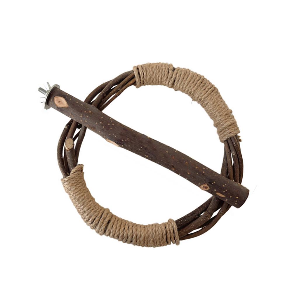 Деревянная жердочка для птиц, жердочка для клетки с винтом, игровой стенд, жердочка для стачивания, аксессуары для клетки, развлечение для клетки, жевательная игрушка