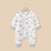 Cotton Warm Footed Sleepsuit Toddlers Winter 5-10C Anti-Kick Sleeping Bag With Belly Cover 20-50lbs