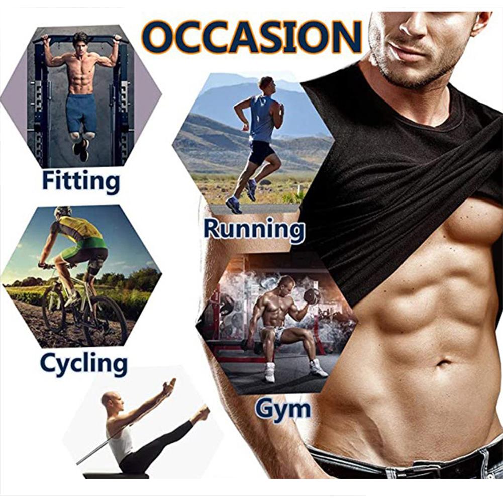 Последнее обновление, футболка для сауны, футболка для похудения, жилет для похудения, теплопоглощающая корректирующая одежда с короткими рукавами, одежда для сауны