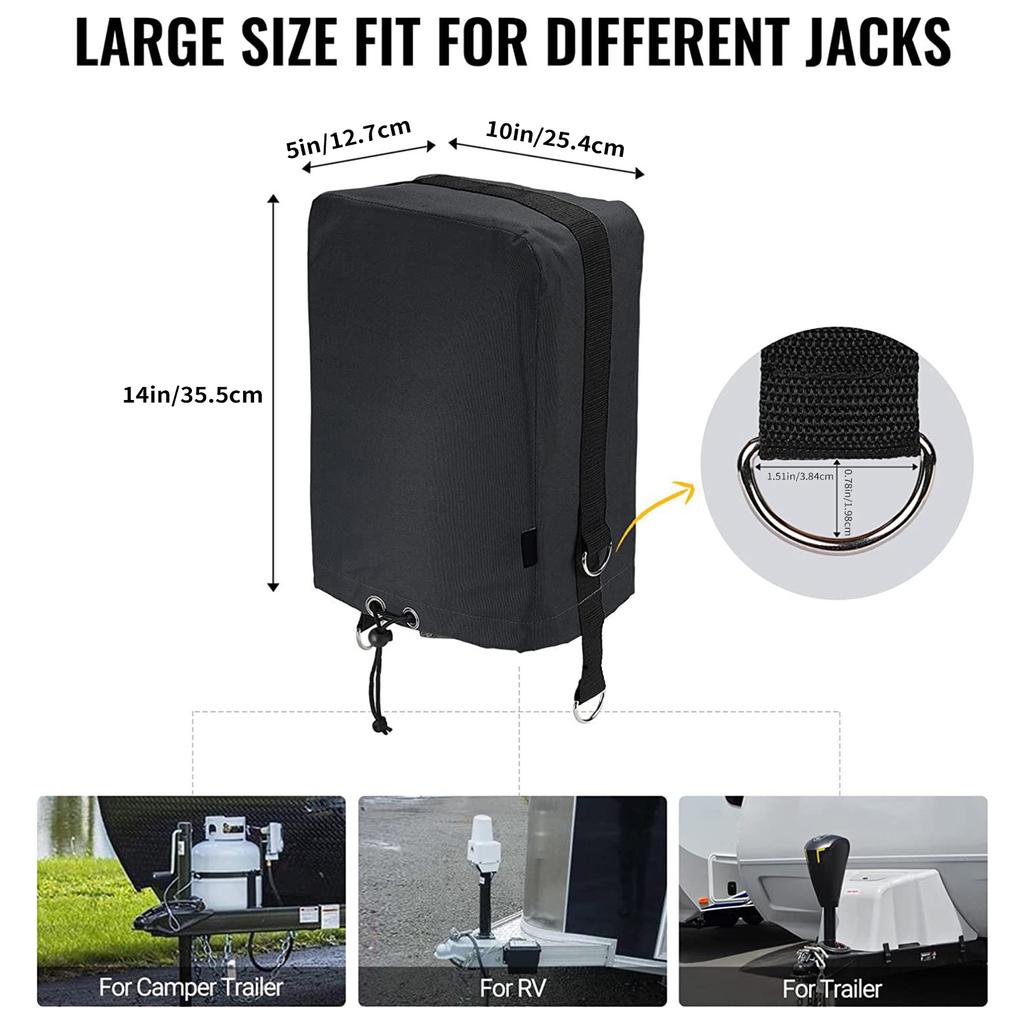 Чехол для электрического язычка, водонепроницаемый защитный чехол из ткани Оксфорд 420D с затягивающимися кольцами,