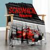 Truck Racing3 Personalized Text Blanket Gift Personalized Blanket Soft & Cozy for Office Chair Seaside Couch Living Room Four Seasons Multipurpose