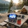 7-Core High-Power Burner High Flame Output Windproof Stove Camping burner  Outdoor