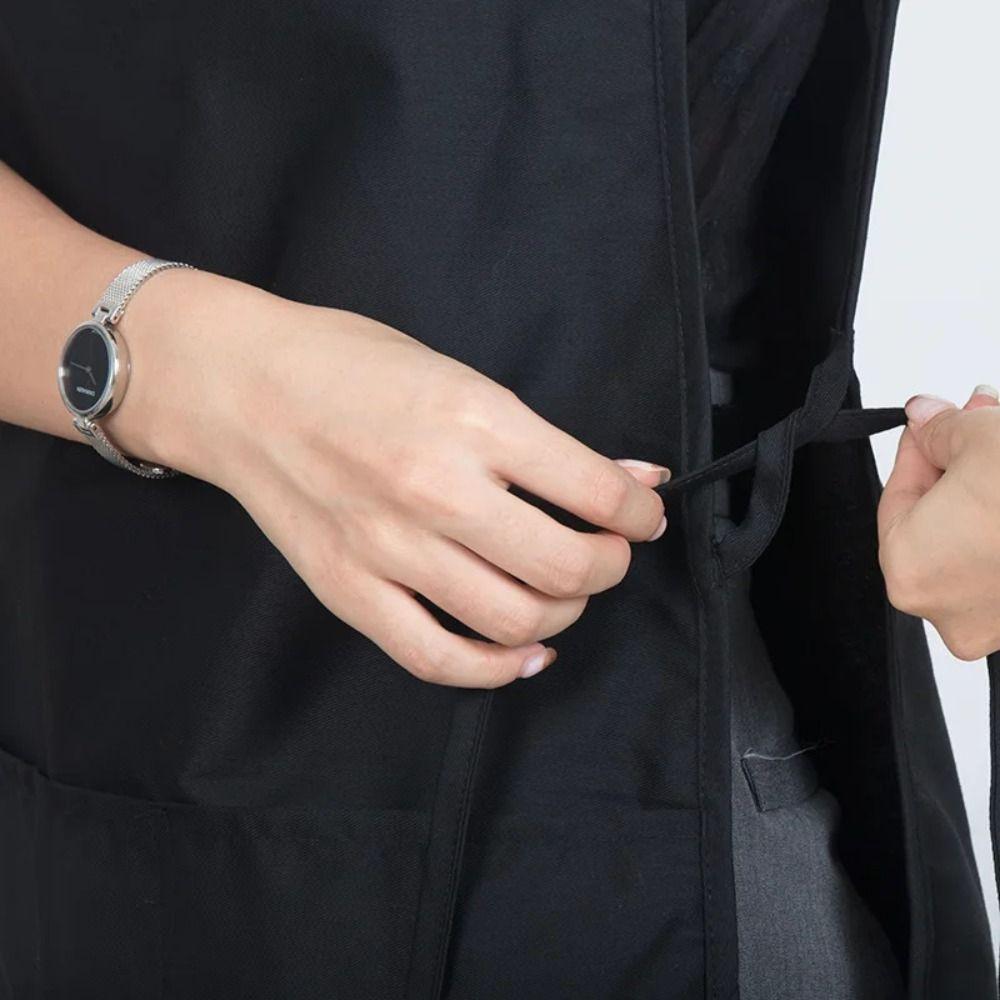 Водонепроницаемый парикмахерский плащ с карманными жилетами, фартук высокого качества, фартук для парикмахера-стилиста