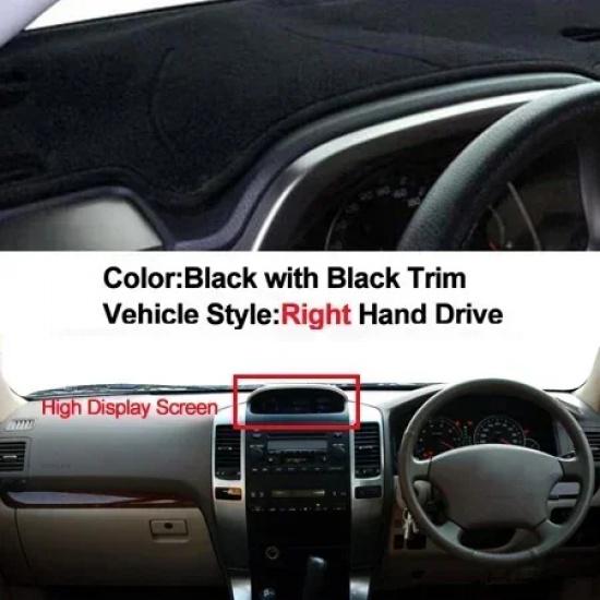 Накладка на панель автомобиля Нескользящий коврик Для Toyota Land Cruiser Prado J120 2003 - 2008 2009 LHD Коврик на панель Защита от солнца Анти-УФ Подушка