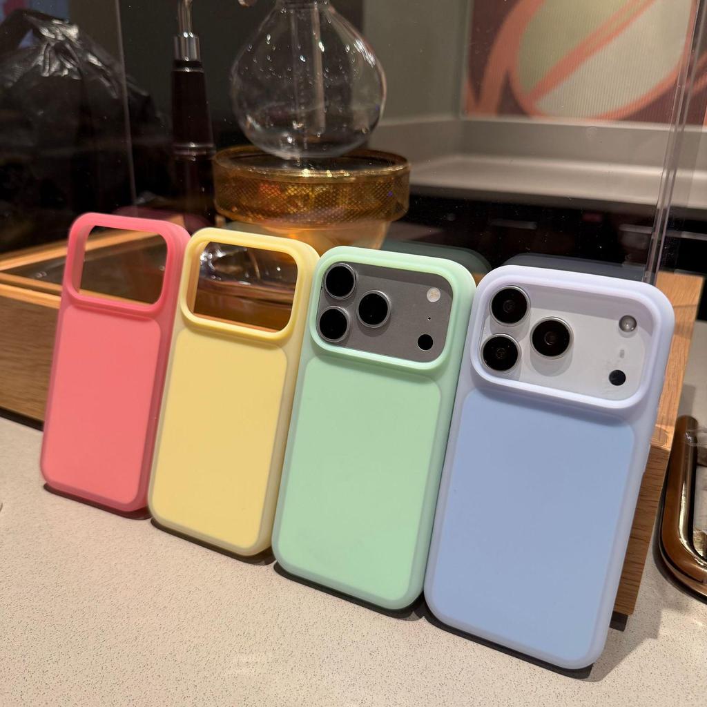 Силиконовый матовый противоударный защитный чехол для iPhone 17 Pro Max в виде мороженого