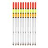 10 Pcs Durable Plastic Fishing Floats Bobber Stick Tube Multi Purpose Fish Feed Baits Accessories