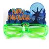 Pumpkin Halloween Luminous Glasses LED Fluorescent Glasses Funny Party Glowing Glass  Toy