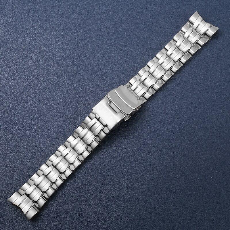 CICIDD Arc Interface, тонкий стальной ремешок для часов, сменный ремешок для часов Casio EF-550D, аксессуары для часов, мужская цепочка для часов из нержавеющей стали, 22 мм
