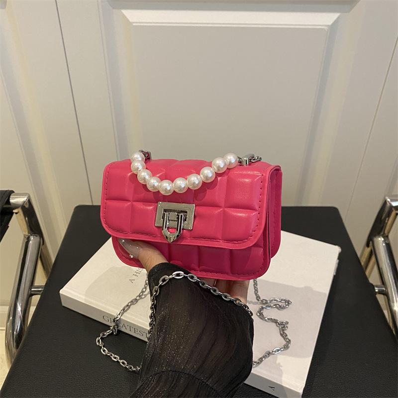 2025 Summer New Trend Versatile Chain Messenger Bag Small Square Bag Fashion Popular Shoulder Bag Women