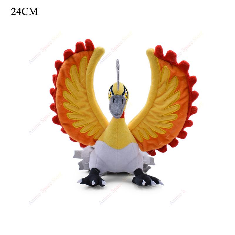 Anime Shiny Charizard Plush Toys Cute Mega Evolution X Charizard Articuno Lucario Stuffed Peluche Kids Christmas Gifts