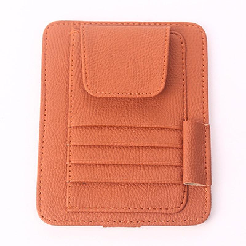 Автомобильный органайзер для солнцезащитного козырька, многокарманный автомобильный аксессуар для интерьера, карманный органайзер, автомобильный чехол для хранения документов, держатель для ручек