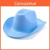 Однотонная ковбойская шляпа, костюмный реквизит, шитье, рукоделие, товары для вечеринок, подарки друзьям