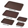 New Rectangular Pallet Plastic Wood-grain Imitation Tray Nordic Style Hotel Service Tray Household