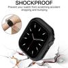 Чехол для Apple Watch Case 46мм 42мм 41мм 45мм 44мм 40мм 38мм Аксессуары PC Защитный бампер iWatch Серия 10 9 7 8 6 se 5 4 3