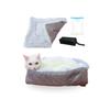 Fluffy Cat Bed with Easy To Case Suitable for All Emergency and Pet Disaster Preparedness Cushion, 2-Way Switchable, Carry, Included, Lightweight,