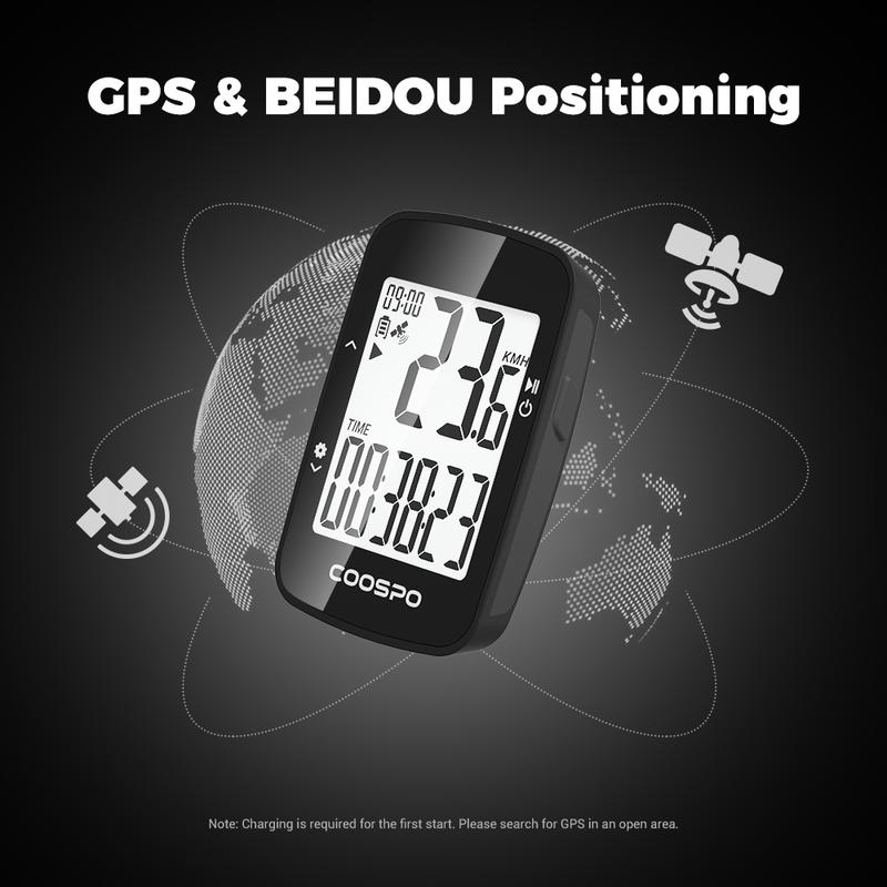 CooSpo BC26 Беспроводной велокомпьютер GPS Спидометр Одометр Bluetooth 5.0 Синхронизация с приложением Водонепроницаемый Дорожный велосипед MTB Велосипед