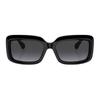 Chanel Logo Acetate Irregular Frame Sunglasses Unisex sunglasses Black CH5520