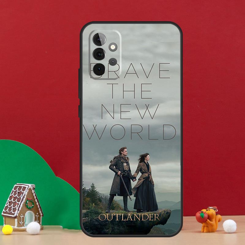 Чехол Outlander Jamie and Claire для Samsung Galaxy A56 A33 A13 A36 A23 A52 A32 A12 A54 A34 A14 A16 A53 A15 A35 A55 A17