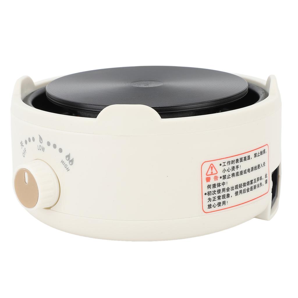 Настольная одноконфорочная многофункциональная электрическая плитка мощностью 500 Вт с регулируемой температурой 2 уровня