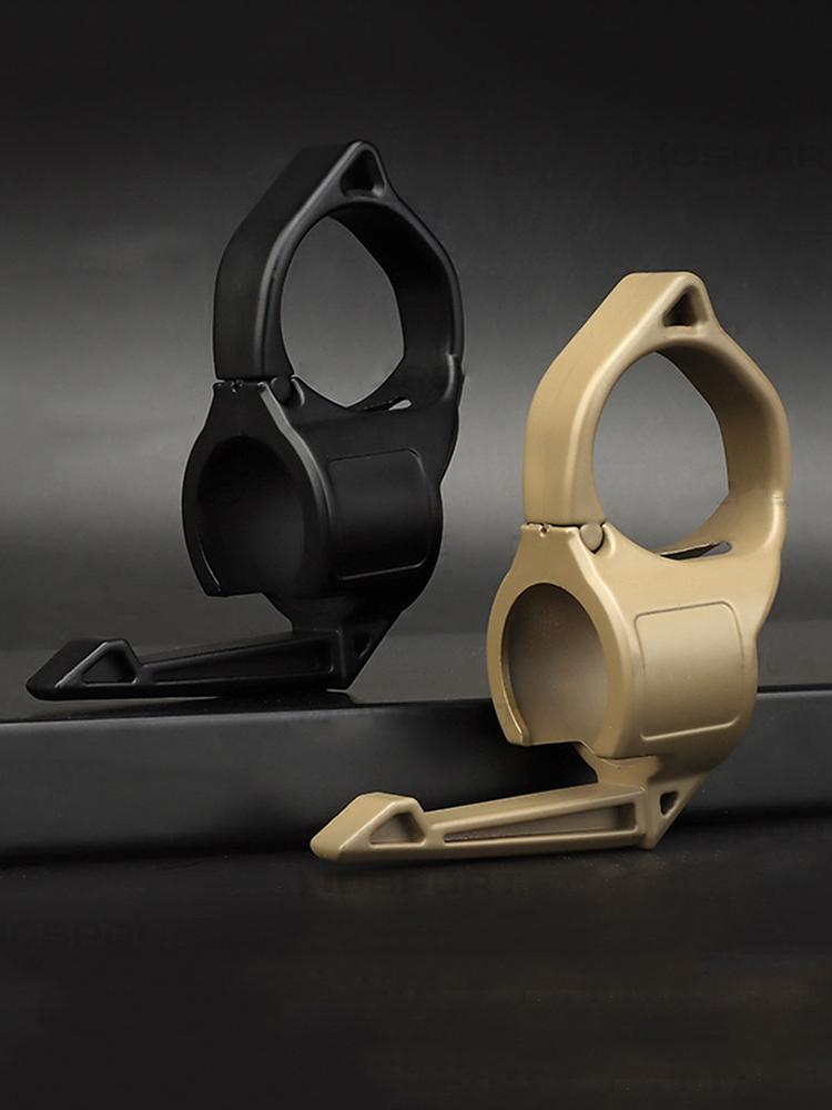 Крепежные клипсы для фонарика Нейлоновое кольцо на палец Адаптер для фонарика Совместимые аксессуары Карманная клипса Открытое портативное оборудование