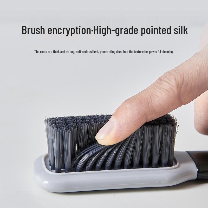 Soft Bristle Shoe Brush - Gentle, Effective Cleaning Without Damage, Perfect for Thoroughly Washing Shoes with No Missed Spots.