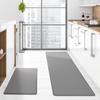PVC Kitchen Floor Mat Solid Color Long Strip Household Carpet Non-slip Oil-proof Mats Leather Waterproof Rug Alfombra De Cocina