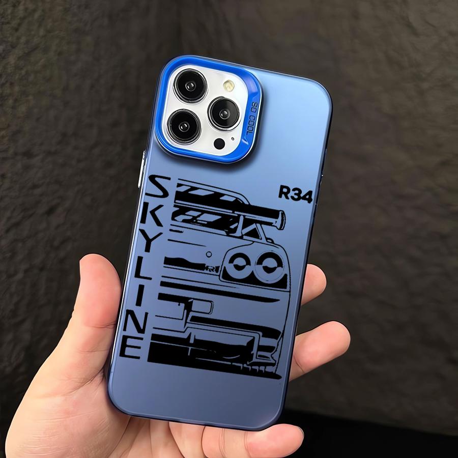 Крутой чехол для телефона JDM Dream Car для iPhone 16 Pro 15 Pro Max 14 13 12 11 XS 14 Pro Max 16 Plus 14Pro 12Pro Мягкий чехол