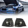 2Pcs Corner Light ABS Fine Workmanship Replacement Housing Left Right Turn Signal