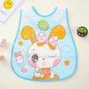 Reusable Baby Waterproof Bib Cartoon EVA Saliva Towel Anti Dirty Apron Feeding Drool Towel for 1-3 Years Old Choldren
