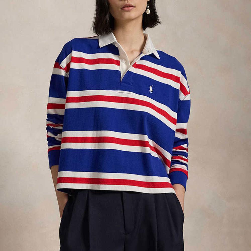 Polo Ralph Lauren Ss25 Хлопковый трикотажный свободный свитшот Женский свитшот Многоцветный WMPOKNIN1J20037-999