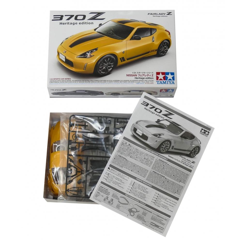 Tamiya 124 Спортивный автомобиль Серия № 348 Nissan Fairlady Z Heritage Edition Пластиковая модель 24348