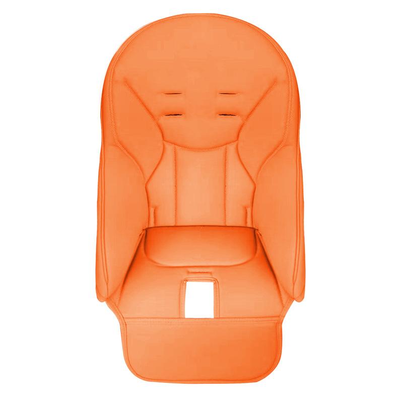 Children's dining chair leather cushion baby dining chair accessories leather cover PU composite sponge cushion baby dining chair cushion chair cover